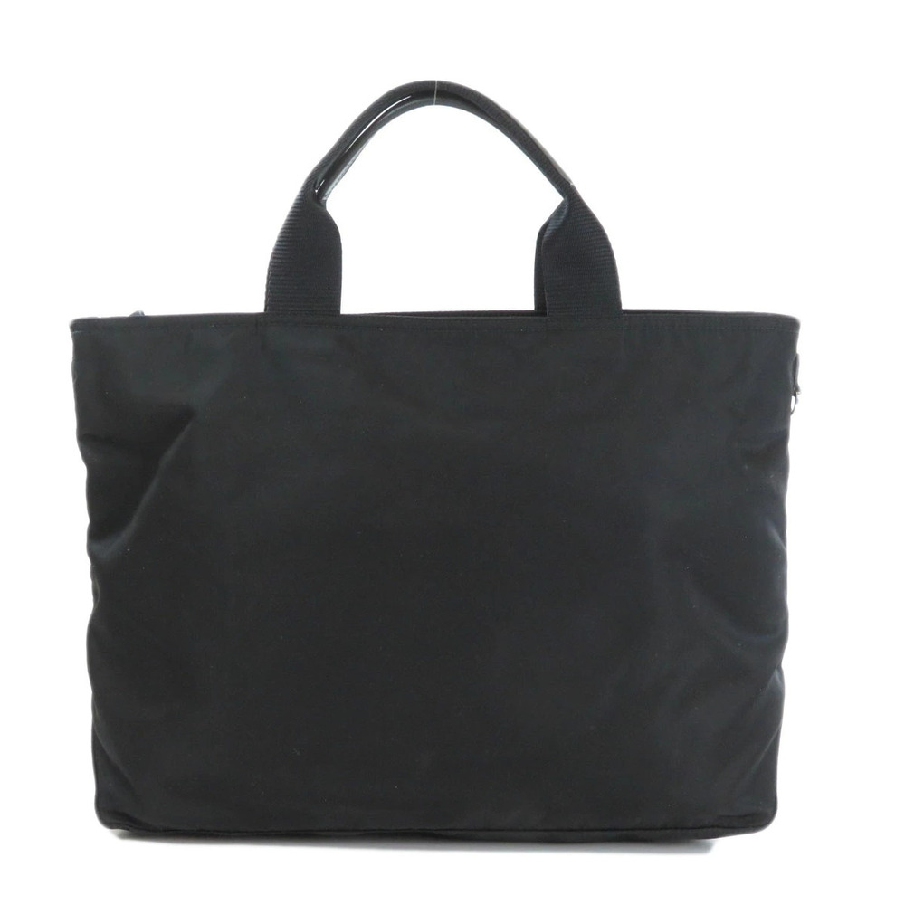 Prada Tessuto Leather Bag Black Tote Black